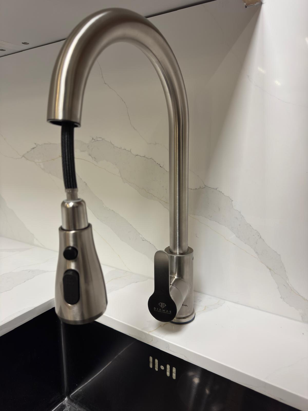 Diamas Raven Tap - Satin Chrome
