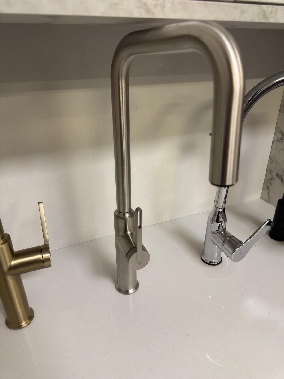 Diamas Quadrate Tap - Satin Chrome