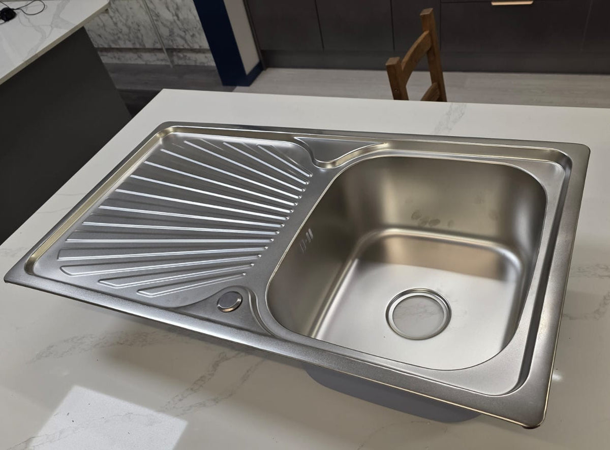 Inset Single Bowl Stainless Steel Sink